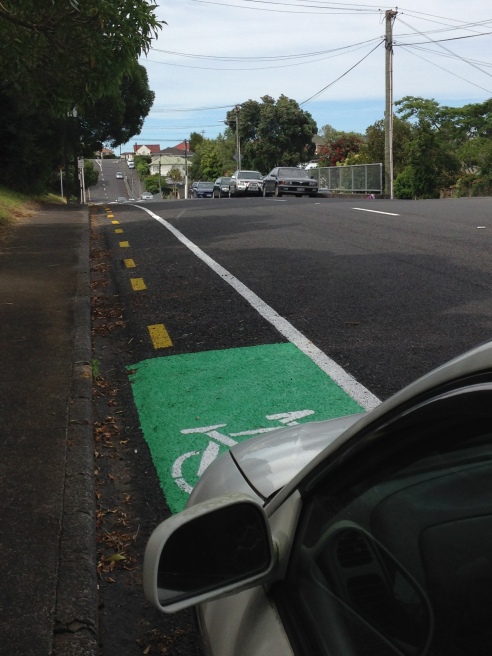 Yes, it looks like cycling infrastructure but is it effective?